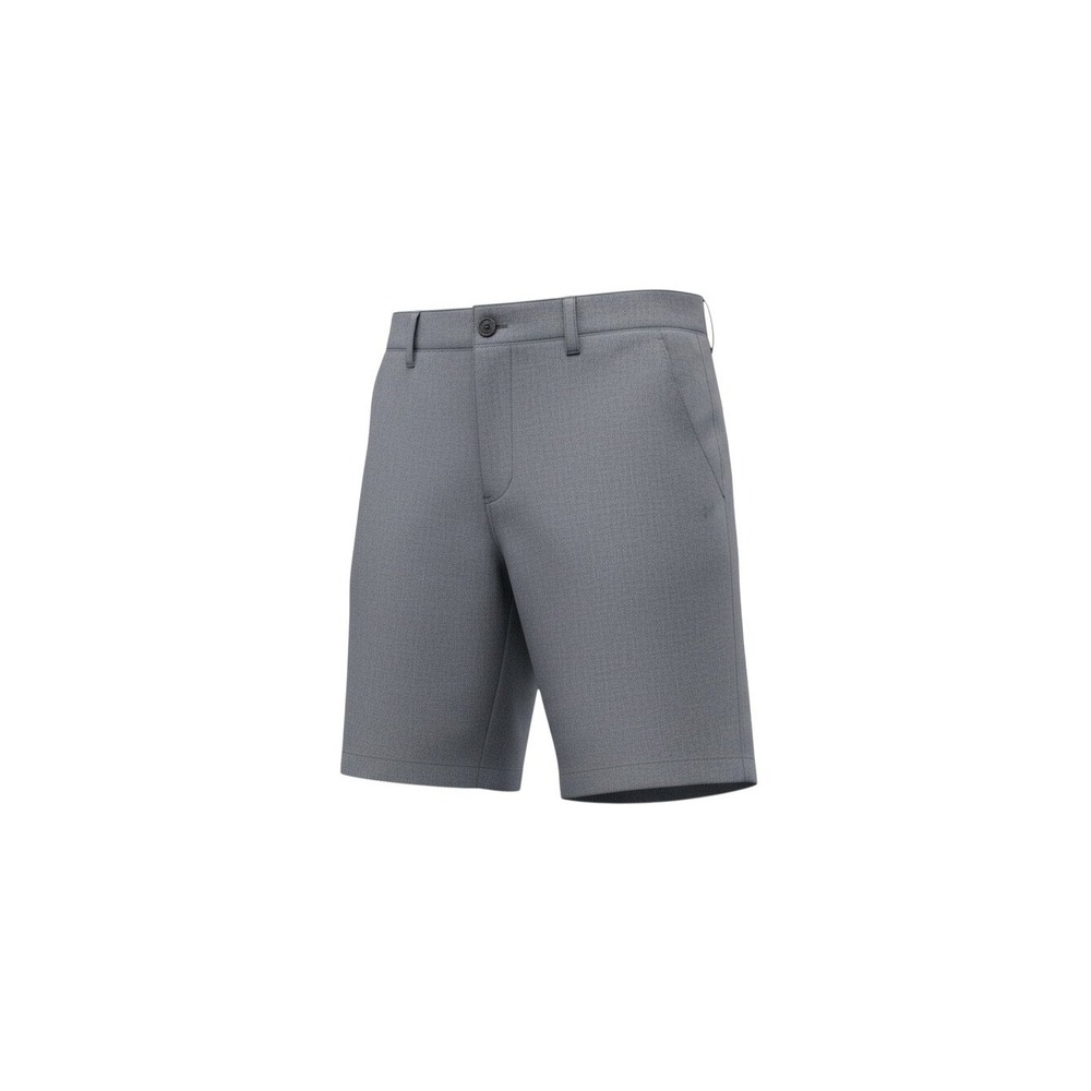 Under Armour Golf Shorts Mens 34 Grey HeatGear Loose Fit Heathered Performance